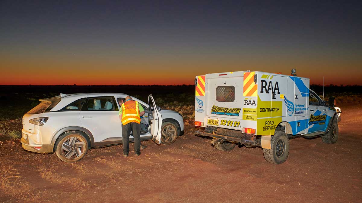 澳大利亞車隊在Nexo打破氫燃料汽車里程紀錄