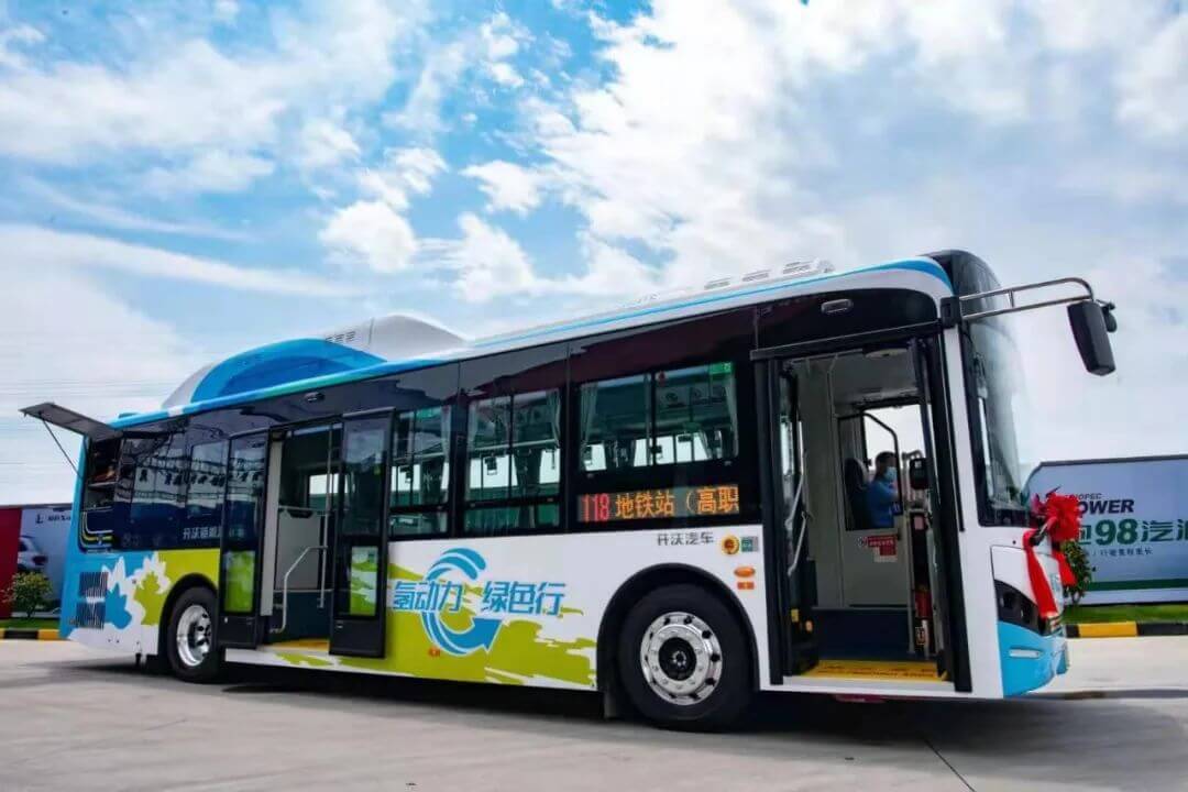 南京首條氫能客車示范線開啟氫藍時代 南京首條氫能客車示范線開啟氫藍時代