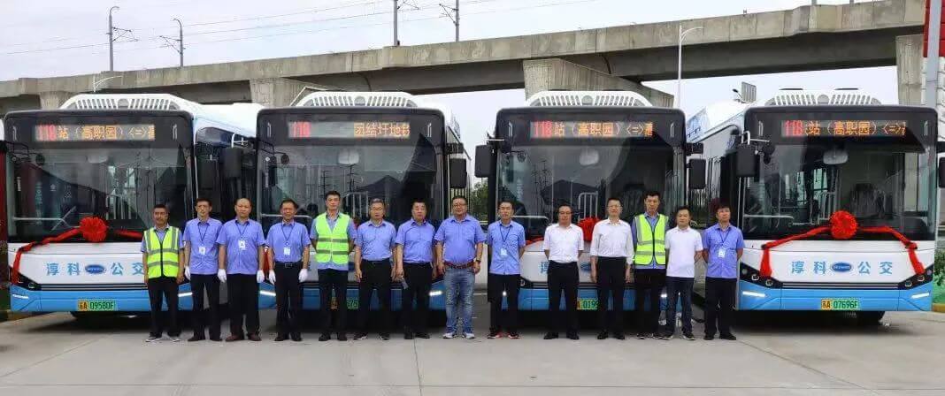 南京首條氫能客車示范線開啟氫藍時代 南京首條氫能客車示范線開啟氫藍時代