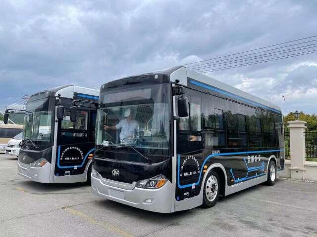 浙江省普陀區(qū)首條氫能公交示范線正式開通