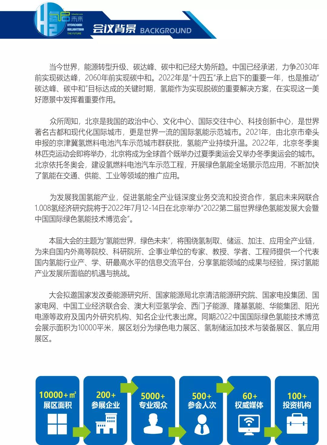 官宣 | 2022第二屆世界綠色氫能發(fā)展大會暨中國國際綠色氫能技術博覽會報名預定全面啟動 .jpg