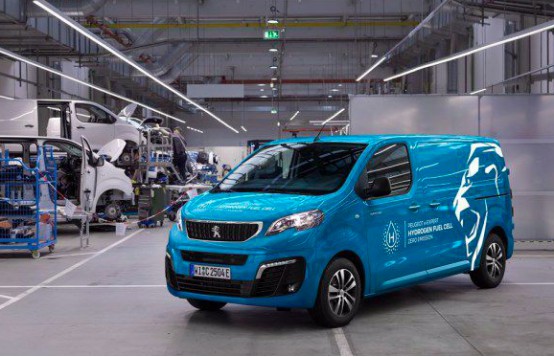 標致e-Expert Hydrogen氫燃料電池車下線.jpg