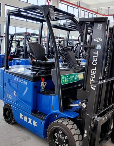 新氫動力“斬獲”粵港澳大灣區(qū)首批上牌氫能叉車